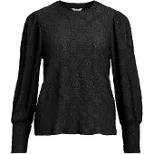 Object Objfeodora L/S Top Noos - Black - S