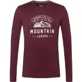 Super.natural Men's Mountain Lovers LS miesten välikerros