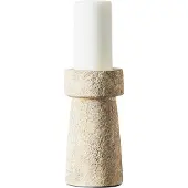 Muubs Eris Rustic sand L -kynttilänjalka