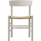 Fredericia J39 Mogensen tuoli, pebble grey - paperinaru