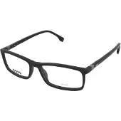 HUGO BOSS BOSS 1493 55/16/145 Mustat tummaruthenium Acetaattilasit MIEHILLE BOSS 1493