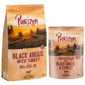 Purizon 12 kg Black-Angus-Beef & Turkey Adult koiranruoka