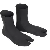 iON Plasma Socks 0.5mm Märkäpukukengät musta, 6.0