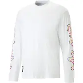 Puma Paita 'Neymar' tummanvioletti / fuksia / valkoinen