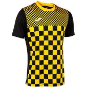 Joma Flag Iii Short Sleeve T-shirt Keltainen,Musta 9-10 Years Poika