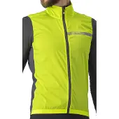 Castelli Squadra Stretch Vest Yellow Grey, Size L