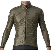 Castelli Aria Shell -pyöräilytakki Moss Brown miehet