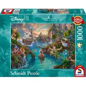 Schmidt 1000 palan palapeli - SPIELE - Thomas Kinkade Studios - Disney - Peter Pan - 1000 kpl