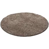Ayyildiz Teppiche Matto LIFE LIFE round mocca, 80x80 cm