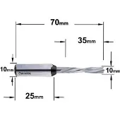 Cmt Puuporanterä 311.100.22; 10 mm; vasen