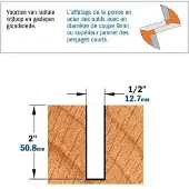 Cmt Urajyrsin 812.628.11-X10; S=12,7 mm; D=12,7 mm; 10 kpl.