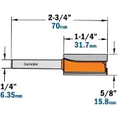 Cmt Urajyrsin ; S=1/4''; D=15,8 mm