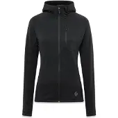 Black Diamond Women's Coefficient Fleece Hoody Black Pitkähihaiset paidat No Color XL