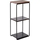 Maze Mixrack lattiahylly, petsattu tammi - musta