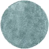 Adana Carpets matto Fluffy Blue 3500 120x120 cm