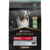Purina Pro Plan 3kg Medium Adult Lamb & Rice Sensitive Digestion koiran kuivaruoka
