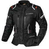 Sweep outback naisten ajotakki - musta - 44 d