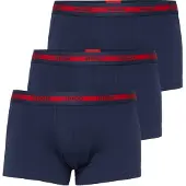 HUGO Bokserishortsit yönsininen / punainen / musta