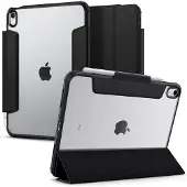 Spigen Ultra Hybrid Pro Suunniteltu iPad 109 tuuman suojakuori iPad 10. sukupolven suojakuori (2022), jossa kirkas läpinäkyvä takaosa ja kynäteli