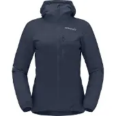 Norrøna Women's Falketind aero60 Hood Indigo Night Ulkoilutakit M