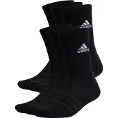 Adidas Sukat Cushioned Crew 6-pack - Musta/valkoinen, koko 34-36