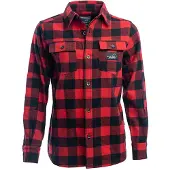 Arrak Outdoor Outdoor Flanellipaita Naiset Punainen/Musta S