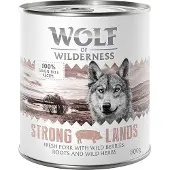 Wolf of Wilderness Strong Lands sika koiranruoka