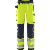 Fristads Vihreä Housut Huomio 2645 GSTP Huomiokeltainen/Laivastonsininen C154