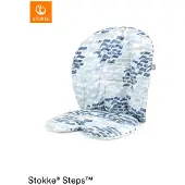 Stokke Steps syöttötuolin pehmuste Cushion, Waves Blue