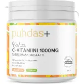 Puhdas+ C-vitamiini 1000 mg 200 g ravintolisä