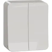 Schneider ELECTRIC EXXACT PINTA 6+6-KYTKIN IP21 JOUSILIITOS VALKOINEN (WDE015526)