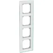 Schneider ELECTRIC EXXACT SOLID 4-OSAINEN KEHYS LASI KIRKAS VALKOINEN (WDE004038)