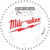 Milwaukee 52 hampaista universaali saha 2.2x160mm 4932471292