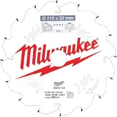 Milwaukee 4932259182 Sahanterä 210x2,4x30mm, 16T
