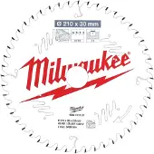Milwaukee Katkaisuterä puulle 4932471325; 210x30x2,8 mm; Z48; 10°
