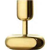 Iittala Nappula kynttilänjalka 107 mm, messinki