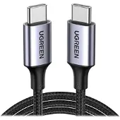 UGREEN Yleinen USB-C / USB-C Nopea Latauskaapeli - 1m