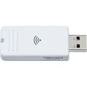 Epson USB Wifi - - ELPAP11 - 5GHz - Yhteensopiva Epsonin kanssa - Väri Valkoinen