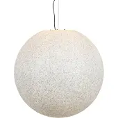 QAZQA Moderni ulkokattokruunu harmaa 77 cm IP65 - Nura