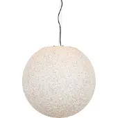 QAZQA Moderni ulkokattokruunu harmaa 56 cm IP65 - Nura