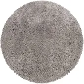 Adana Carpets pyöreä matto Shaggy Fluffy 200x200 cm