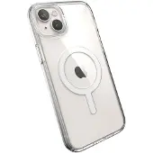 Speck Presidio Perfect-Clear MagSafe MICROBAN Case Apple iPhone 14 Plus (Clear)