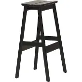 Form & Refine Angle baarijakkara, 75 cm, mustapetsattu pyökki