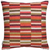Røros Tweed Ida tyyny, 50 x 50 cm, red shades