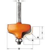 Cmt Profiilijyrsin B ; S=1/4''; D=28,7 mm