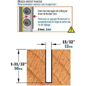 Cmt Urajyrsin ; S=1/2''; D=12 mm