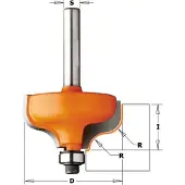 Cmt Profiilijyrsin B ; S=6 mm; D=38,1 mm