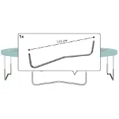 Berg Varaosa Favorit W-Leg 430 172 Cm