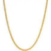 Lykken Basics kultainen panssariketju 2,1 mm