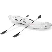 Huismerk Inflatable Transparent Kayak with Accessories Paros InnovaGoods 312 cm 2 places